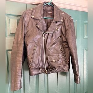 Vintage 80’s Wilson Black Leather Jacket